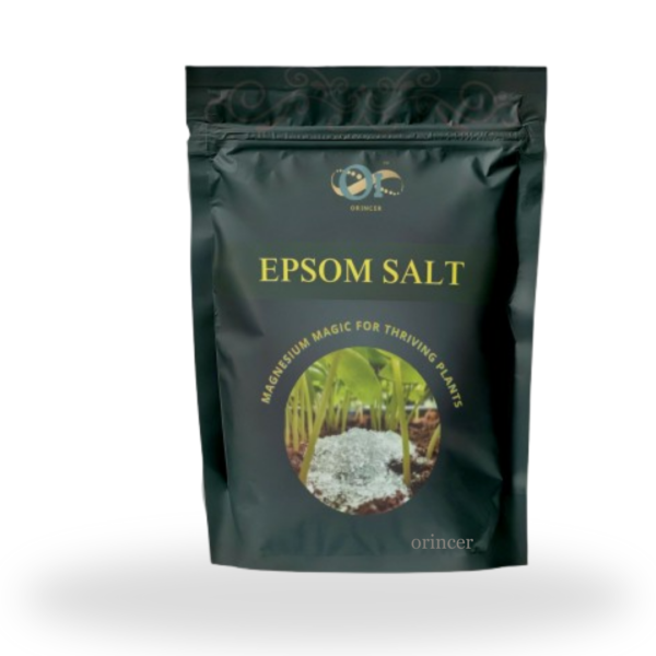 Epsom Salt for Plants | Organic Magnesium Sulfate Fertilizer for Growth, Root Strength & Leaf Health - 800 grams